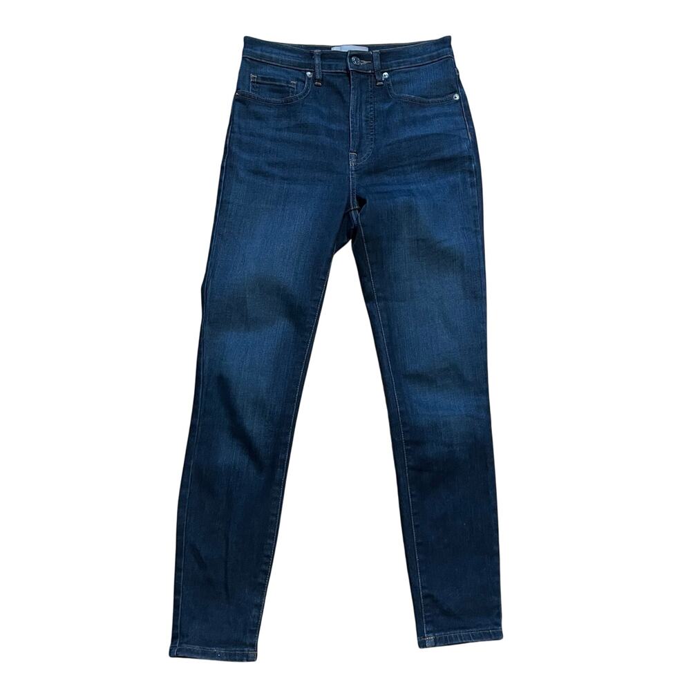 Everlane The High Rise Skinny Leg Dark Wash Jeans 26
